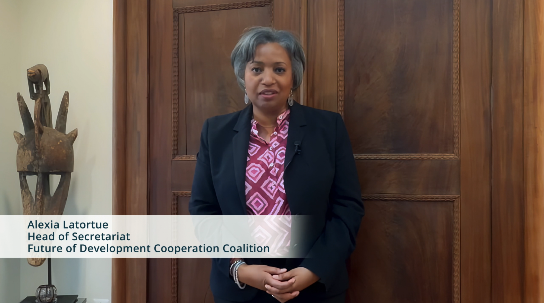 Screenshot of Alexia Latortue